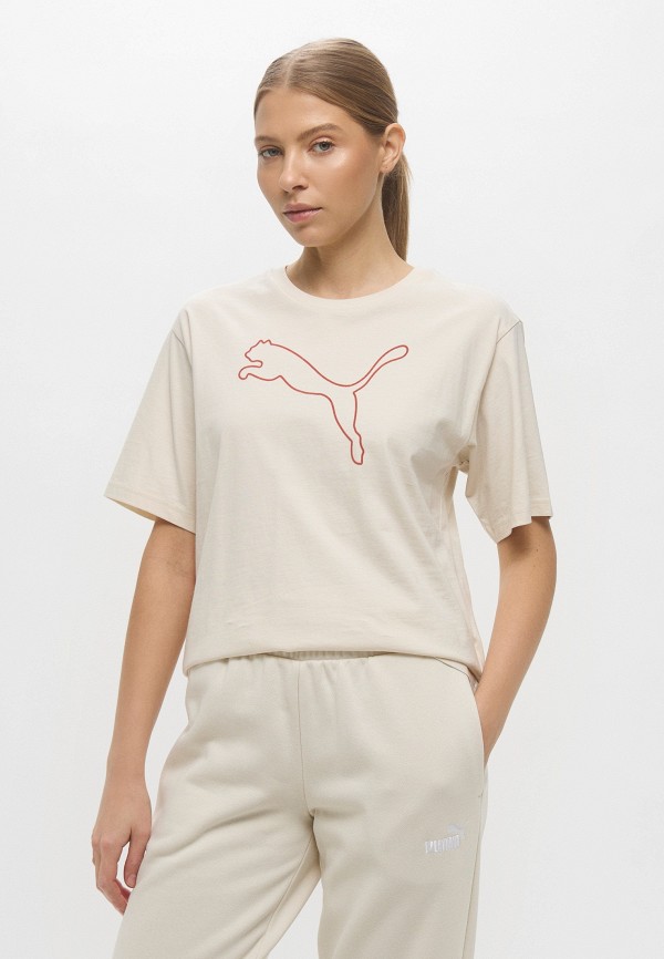 PUMA Футболка - HER Relaxed Graphic Tee - фото 1