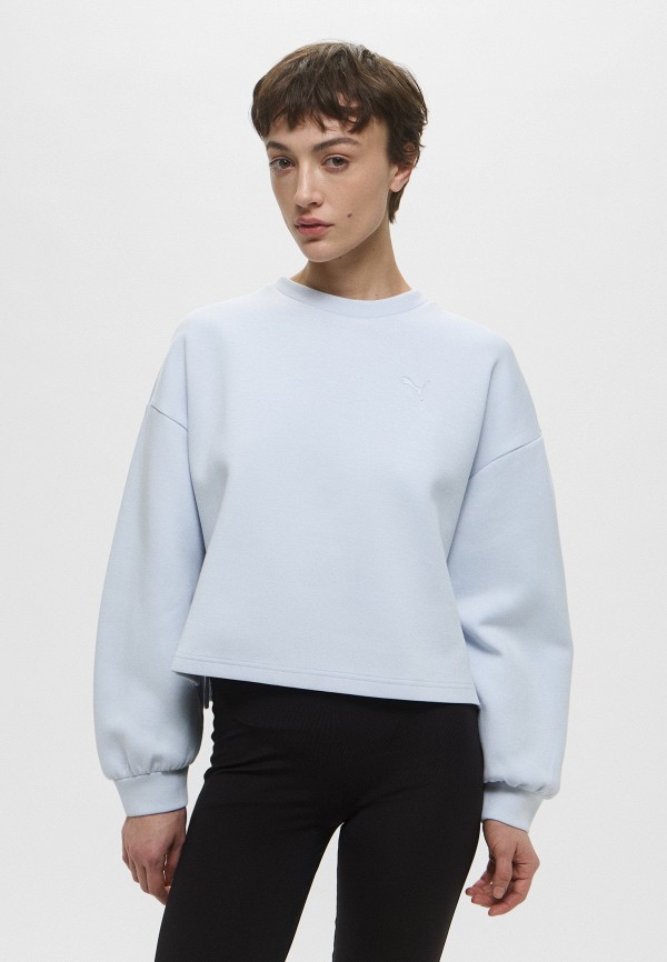PUMA Свитшот - WARDROBE ESS Oversized Crew DK - фото 1