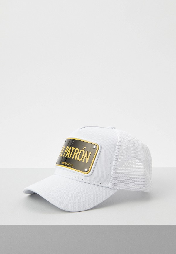 John Hatter & Co Бейсболка и мешок - EL PATRON WHITE - фото 1
