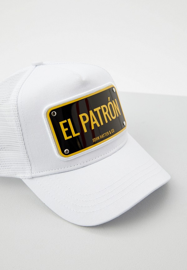 John Hatter & Co Бейсболка и мешок - EL PATRON WHITE - фото 3