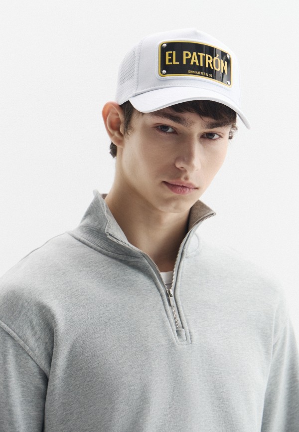 John Hatter & Co Бейсболка и мешок - EL PATRON WHITE - фото 4