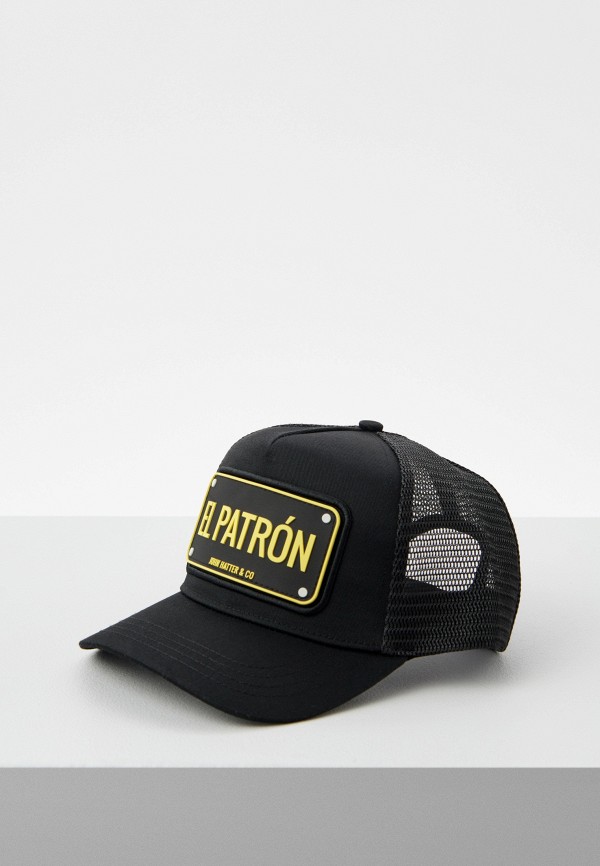 John Hatter & Co Бейсболка - EL PATRON BLACK - фото 1
