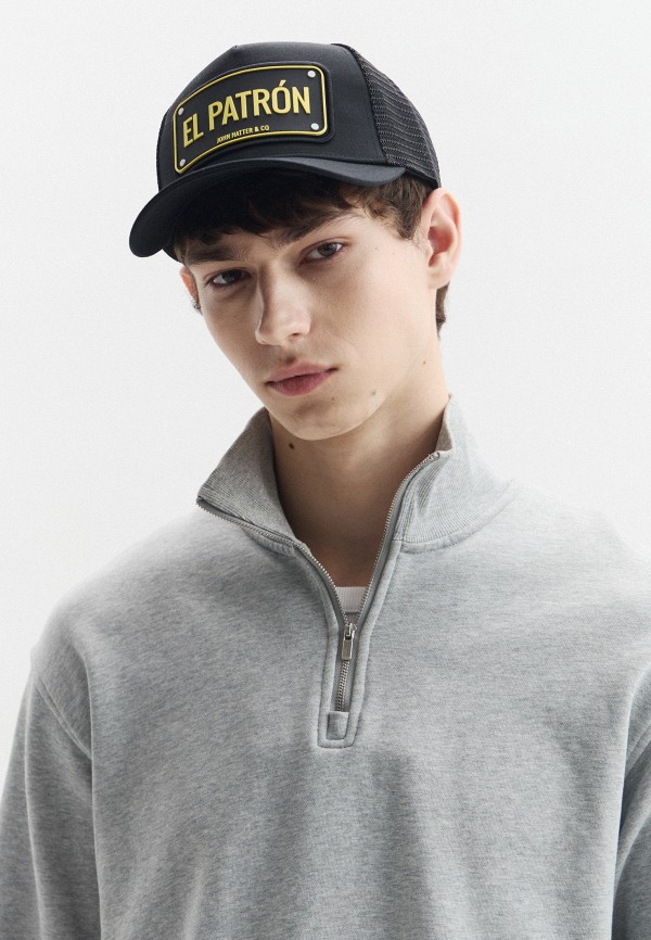 John Hatter & Co Бейсболка - EL PATRON BLACK - фото 4