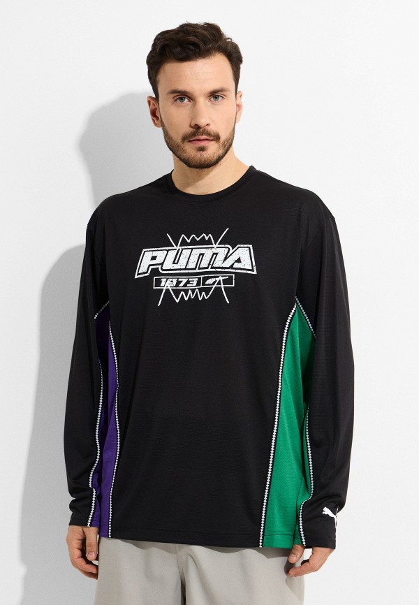 PUMA Лонгслив спортивный - Hoopaverse Shooting Shirt - фото 1