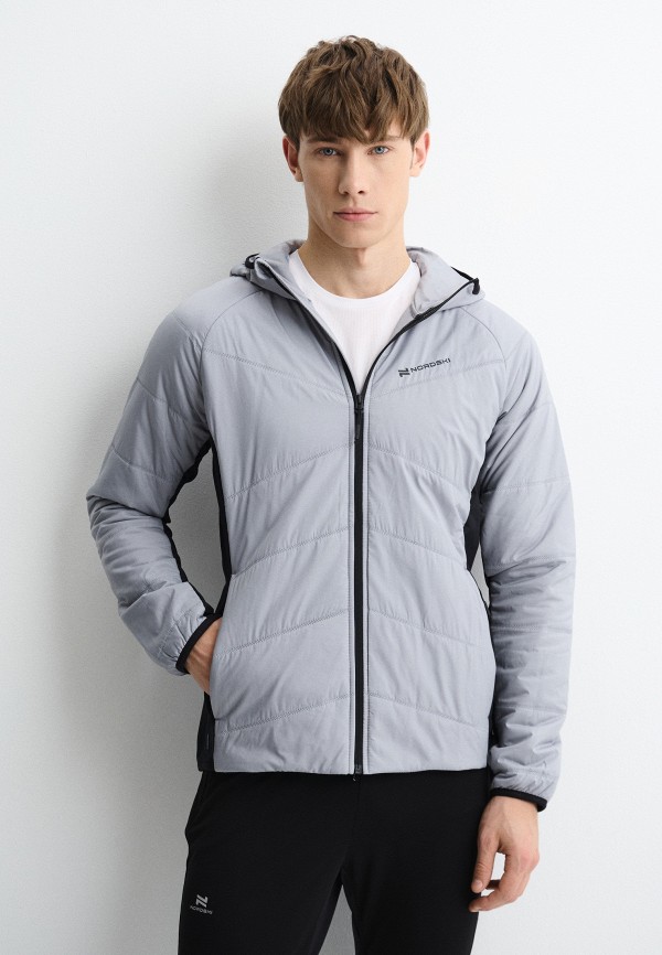 Nordski Куртка утепленная - Nordski Hybrid Warm 2.0 Grey/Black - фото 1