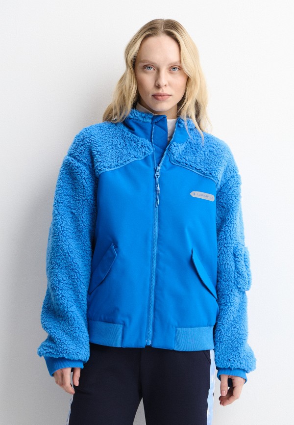 Luminapolis Бомбер меховой - Sherpa bomber with stand collar - фото 1