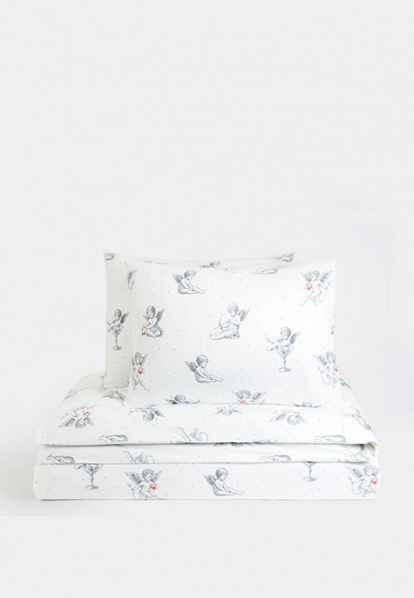 Lamoda Home Постельное белье Евро - без простыни, Перкаль - фото 1