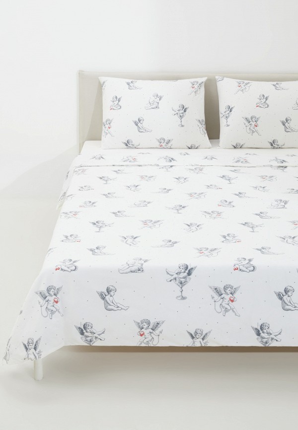 Lamoda Home Постельное белье Евро - без простыни, Перкаль - фото 2