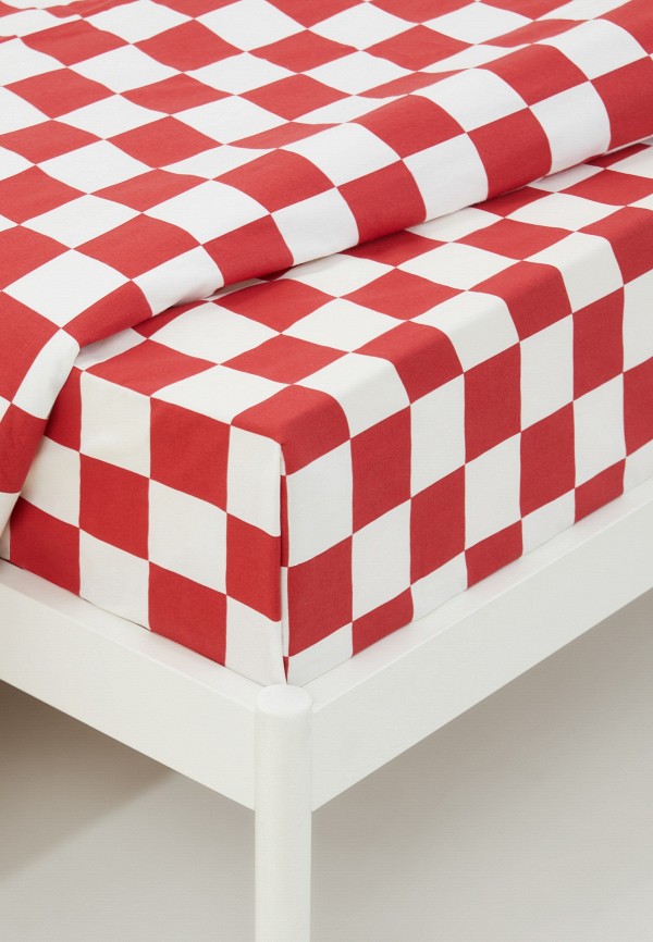 Lamoda Home Простыня Евро - 220х240 см, Перкаль - фото 2