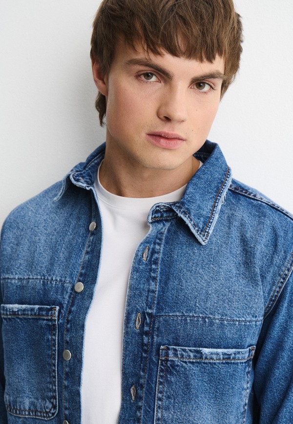 Galeardi Рубашка джинсовая - фото 4