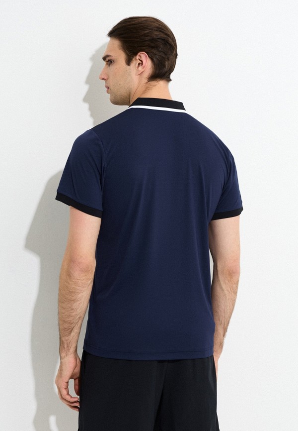 ASICS Поло - MEN COURT POLO SHIRT MIDNIGHT/BLACK - фото 3