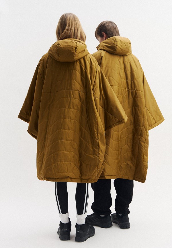 Пончо adidas XPL INS PONCHO, цвет: коричневый, RTLAEW855101