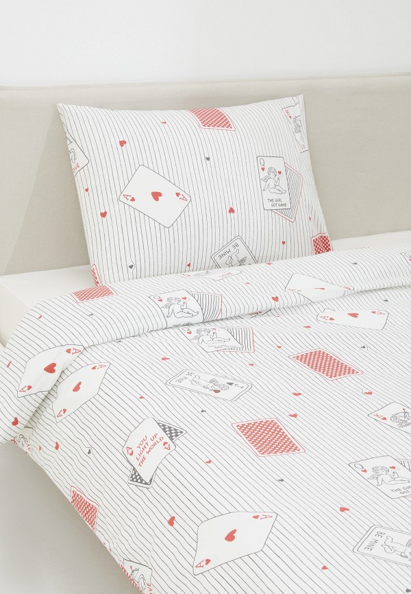 Lamoda Home Постельное белье 1,5-спальное - без простыни, Перкаль - фото 3