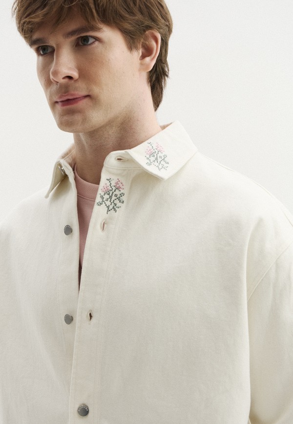 Mademan Рубашка джинсовая - Mademan x Журавлёв - фото 4