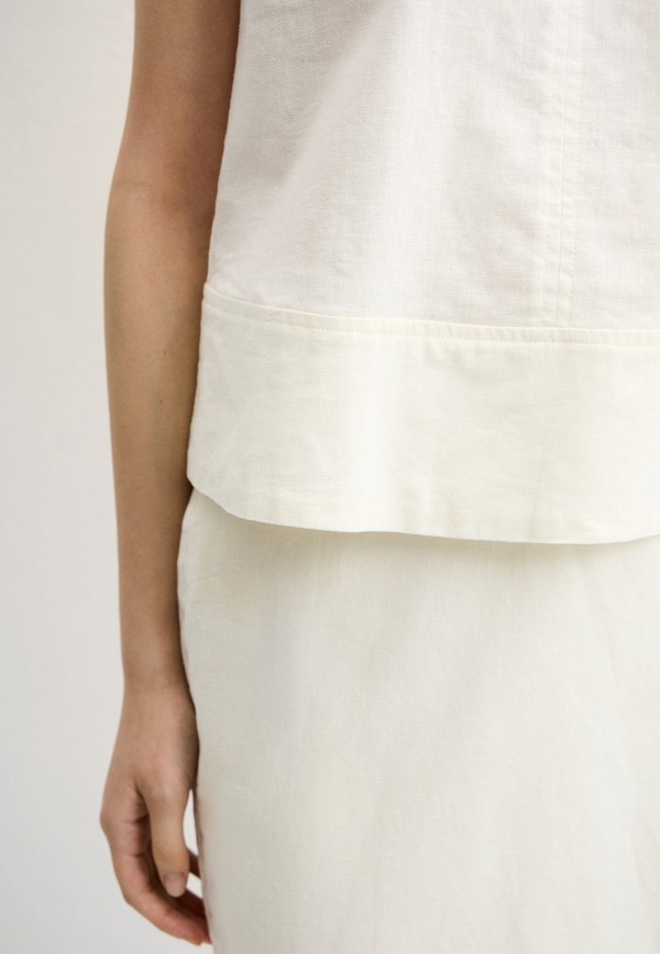 Uset Блуза - из смеси льна с хлопком - фото 6