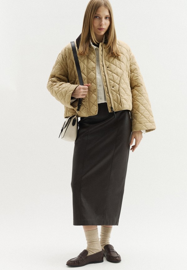 Куртка стеганая Weekend Max Mara WKDKAKI двусторонняя, цвет
