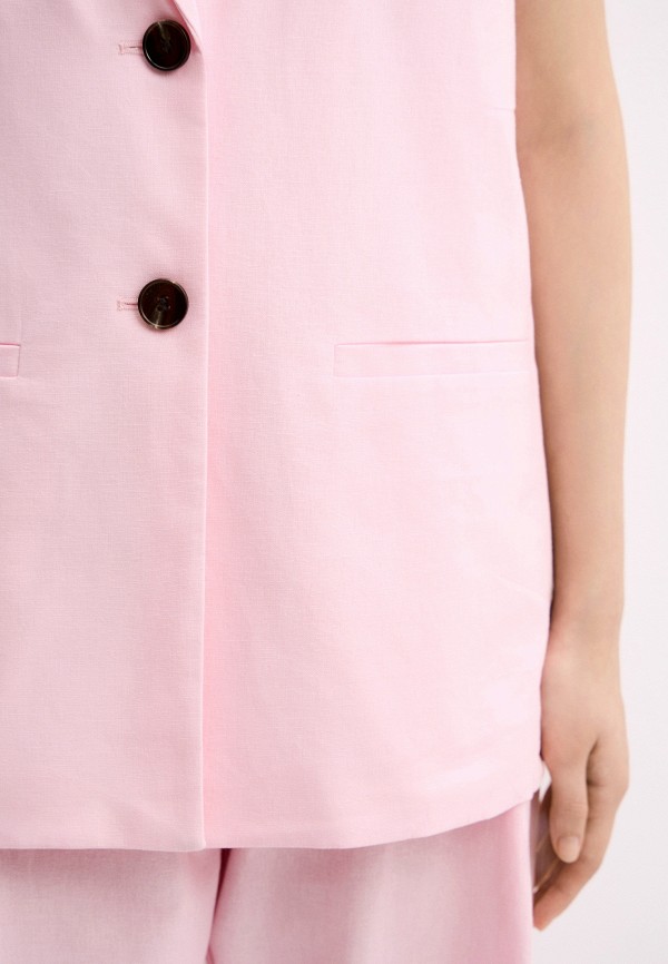 Uset Жилет - из смеси льна и хлопка - фото 4