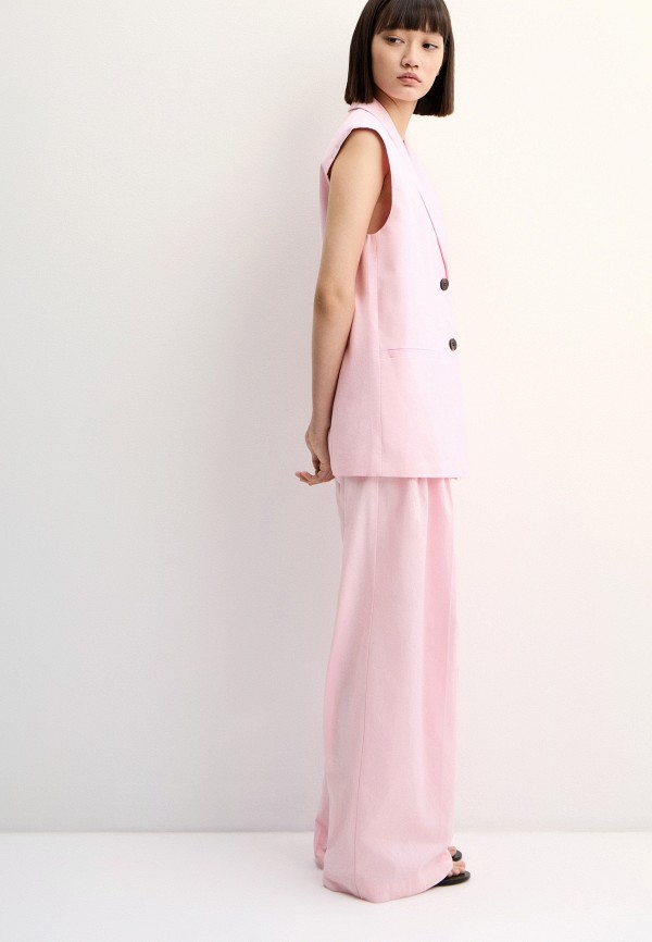 Uset Жилет - из смеси льна и хлопка - фото 6