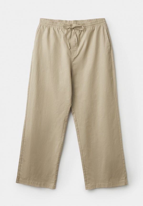 Uset Брюки - на резинке из смеси льна с хлопком - фото 6