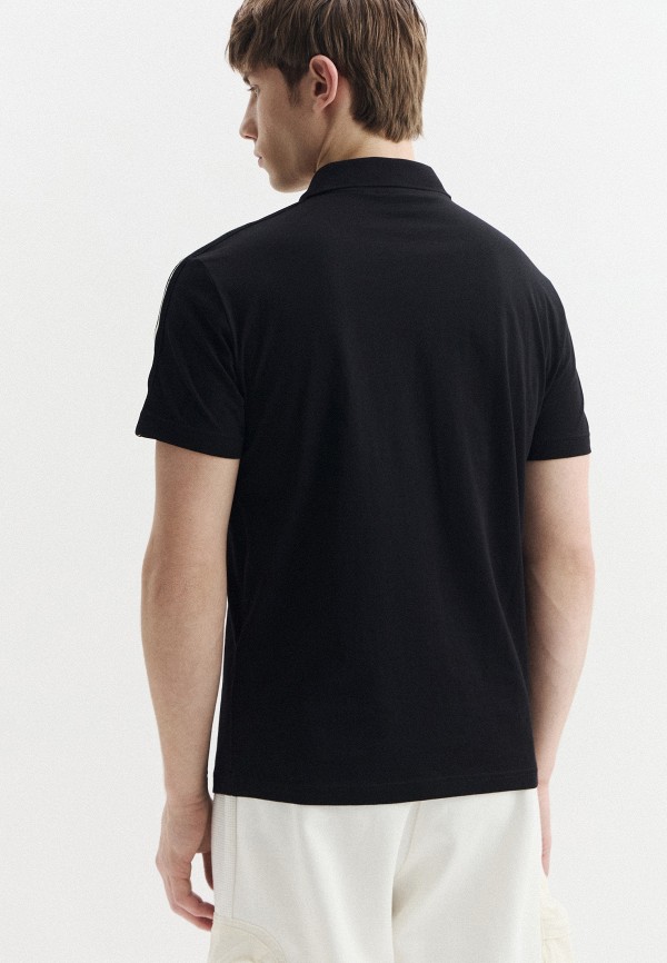 EA7 Поло - TRAIN LOGO SERIES M POLO CO TAPE - фото 3