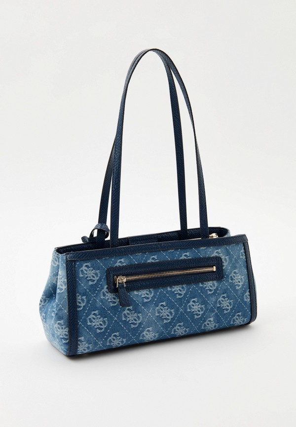 Guess Сумка джинсовая и брелок - DOVIE GFRIEND SHOULDER SATCHEL - фото 2