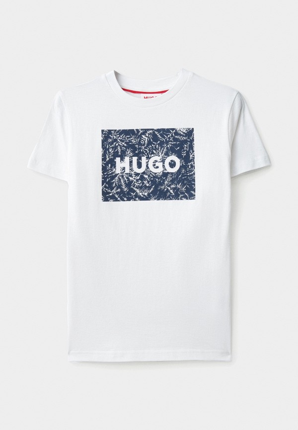 Футболка Hugo, цвет: белый, RTLAFE391101 — купить в интернет-магазине ...