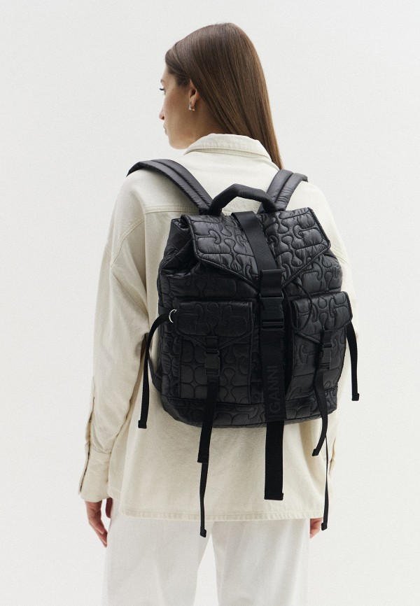 Ganni Рюкзак - Re-Tech Quilted Backpack - фото 5