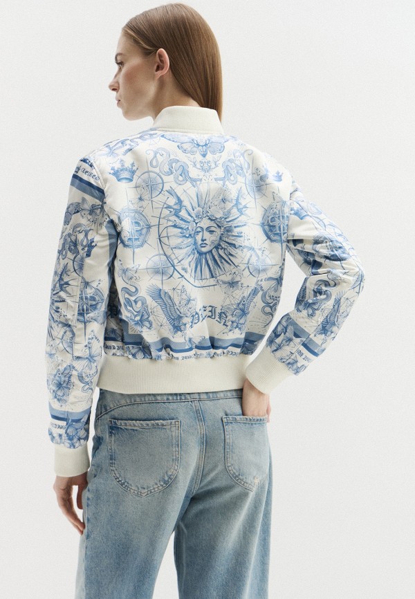 Бомбер Philipp Plein, цвет: голубой, RTLAFE877801 — купить в интернет ...