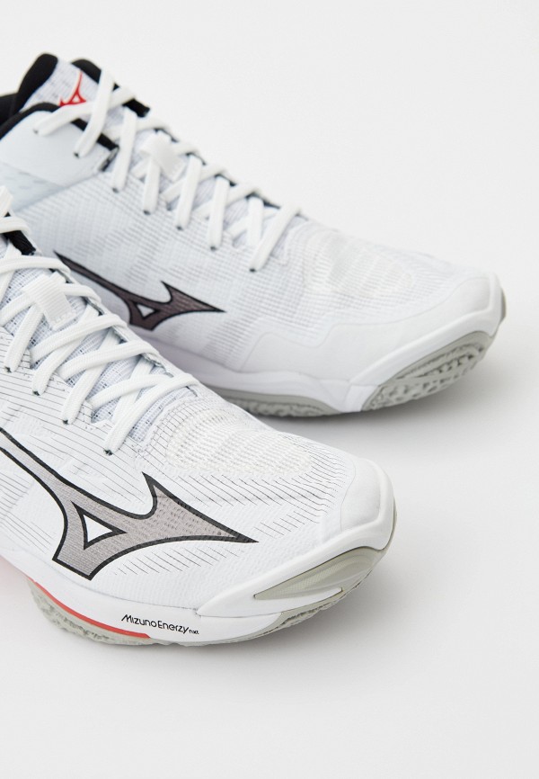 Кроссовки Mizuno WAVE LIGHTNING ELITE MID, цвет: белый