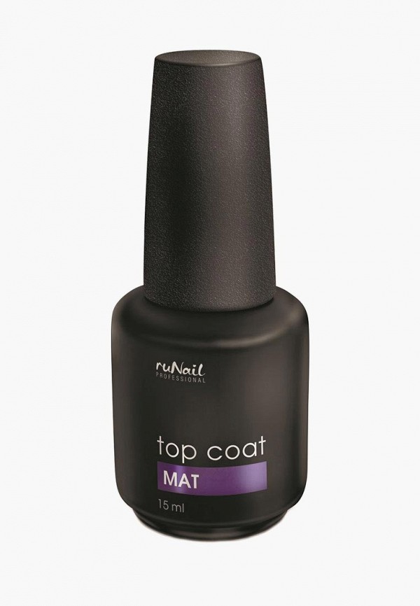 Runail Professional Топовое покрытие - Матовое для гель-лака TopCoat Mat, 15 мл - фото 1