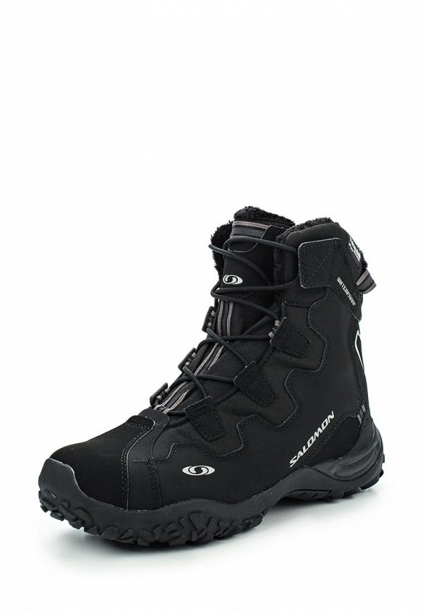 Ботинки Salomon SNOWTRIP TS WP, цвет: черный, SA007AMJO720 — купить в  интернет-магазине Lamoda