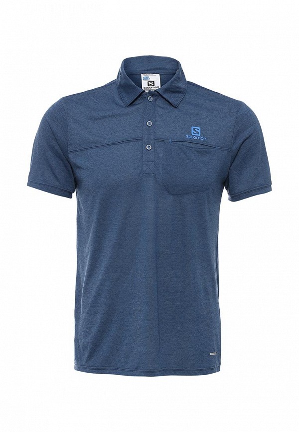 Salomon Поло - EXPLORE POLO M Midnight Blue - фото 1