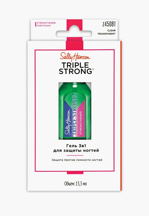 Sally Hansen Средство для укрепления ногтей - Nailcare Triple strong Гель 3-в-1 для защиты ногтей - фото 1