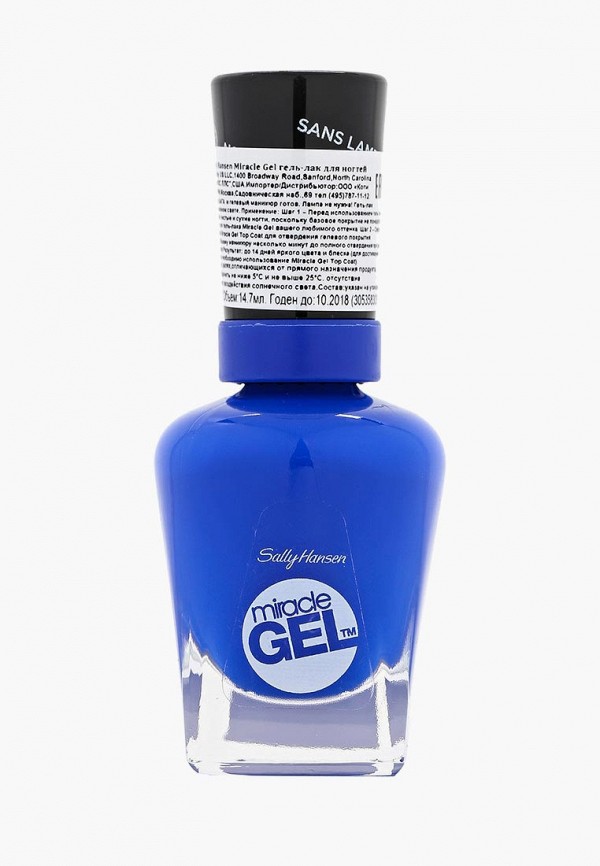 Гель-лак для ногтей Sally Hansen Miracle Gel, 360 Tidal Wave, 14 мл ...