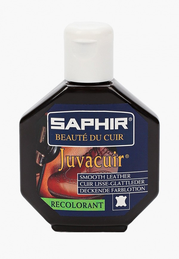 Saphir Крем для обуви восстановитель цвета, темно-коричневый, 75 мл