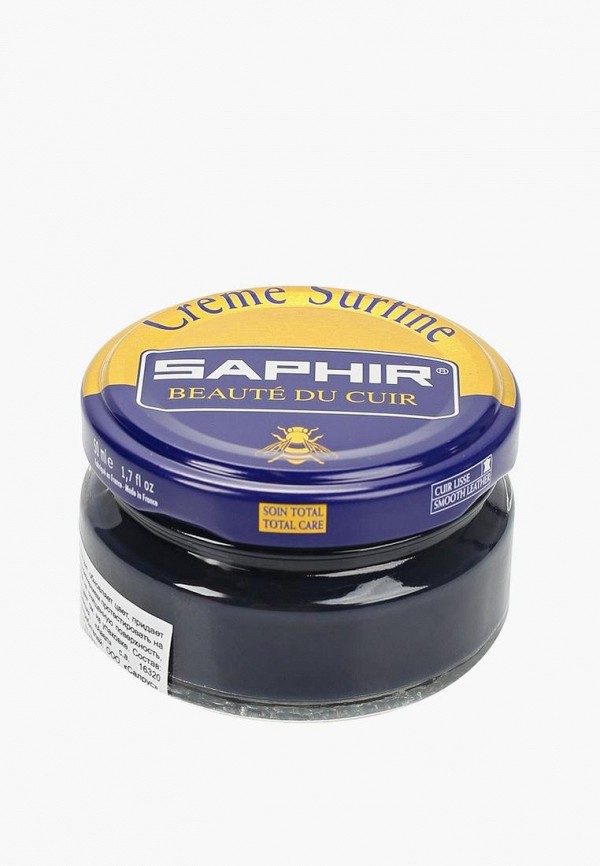 Saphir Крем для обуви синий, 50 мл.