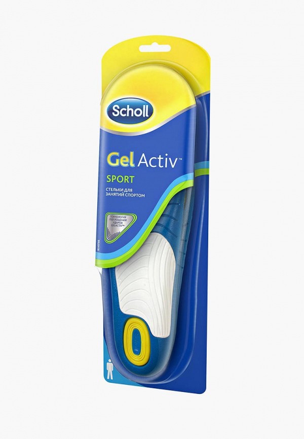 Scholl Стельки - Scholl GelActiv Sport Стельки для занятий спортом для мужчин - фото 2