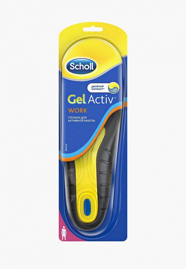 Scholl Стельки - Scholl GelActiv Work Стельки для активной работы для женщин - фото 1