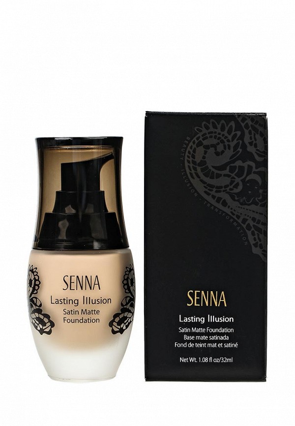 Senna Тональное средство - Lasting Illusion Satin Matte Foundation Стойкое, тон Buff - фото 1