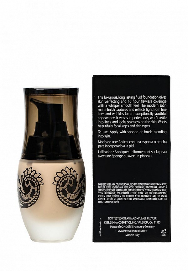Senna Тональное средство - Lasting Illusion Satin Matte Foundation Стойкое, тон Buff - фото 2
