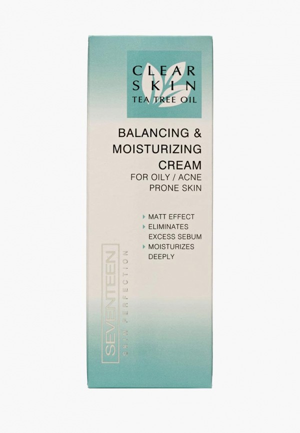 Seventeen Крем для лица - Увлажняющий с маслом чайного дерева Clear Skin Balancing/Moisturizing Cream, 75 мл. - фото 2