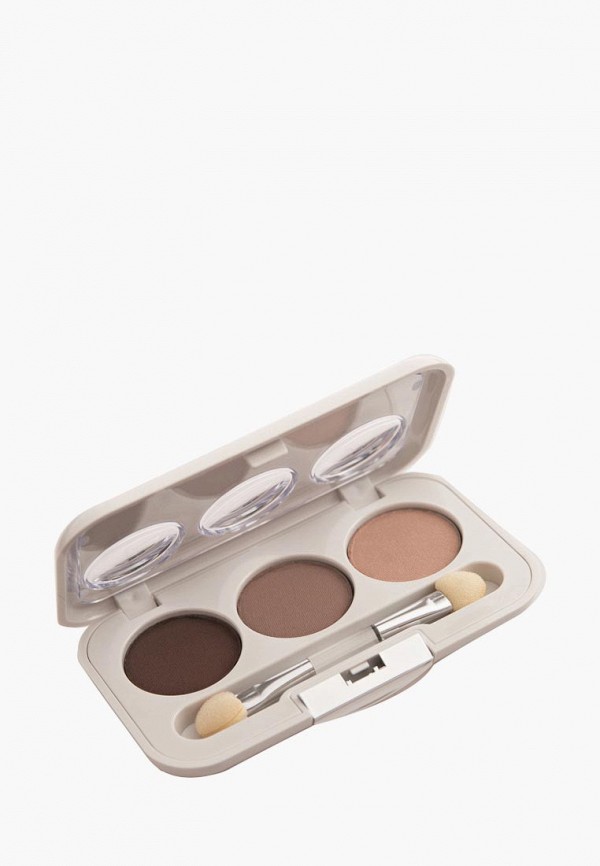 Seventeen Тени для век - трио т.116 "PERFECT HARMONY EYES" беж/пастельный беж/коричневый - фото 1