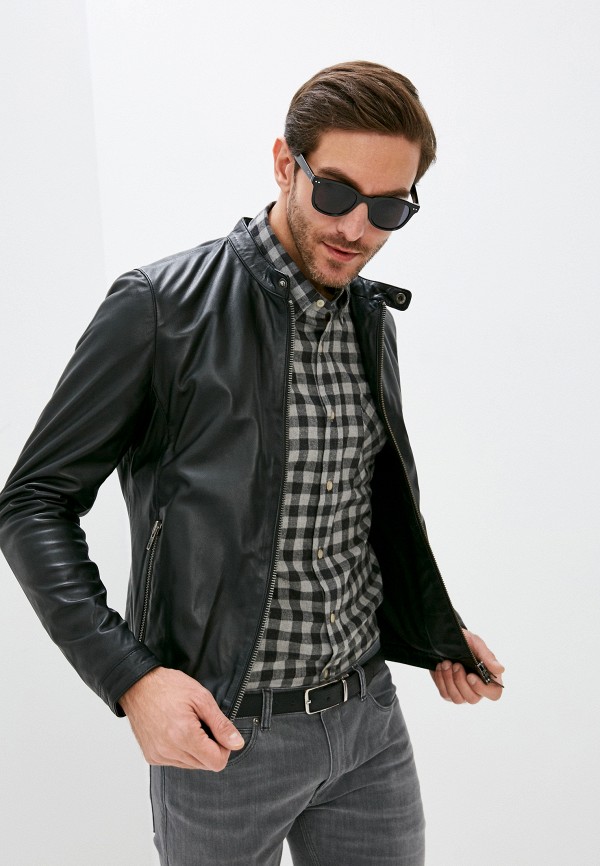 Serge Pariente Куртка кожаная - фото 1