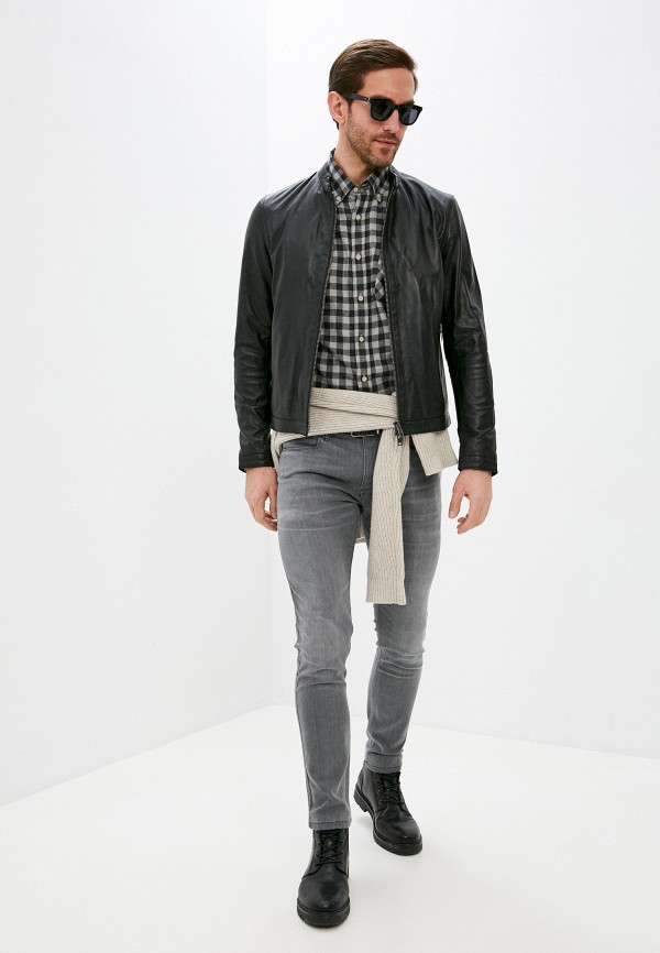 Serge Pariente Куртка кожаная - фото 3