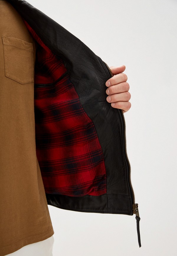 Selected Homme Куртка кожаная - фото 4