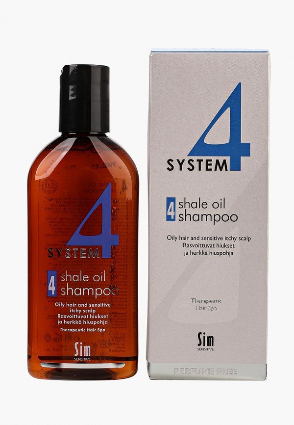Шампунь Sim Sensitive Терапевтический № 4 SYSTEM 4 Shale Oil Shampoo 4 ,  215 мл, цвет: , SI024LWAY397 — купить в интернет-магазине Lamoda