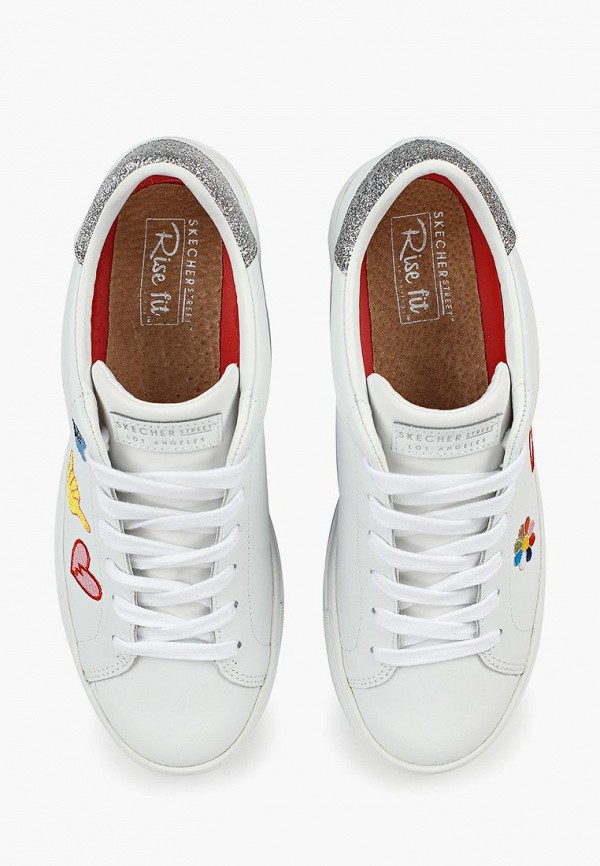 Skechers side street white clearance