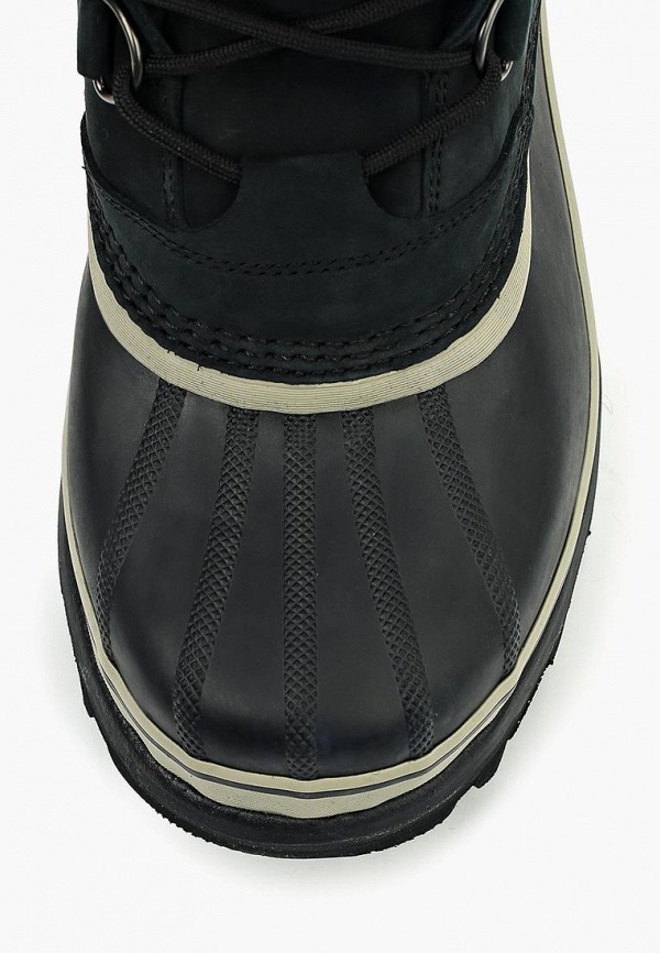 Sorel Ботинки - Caribou (Mens)-Black, Tusk - фото 4