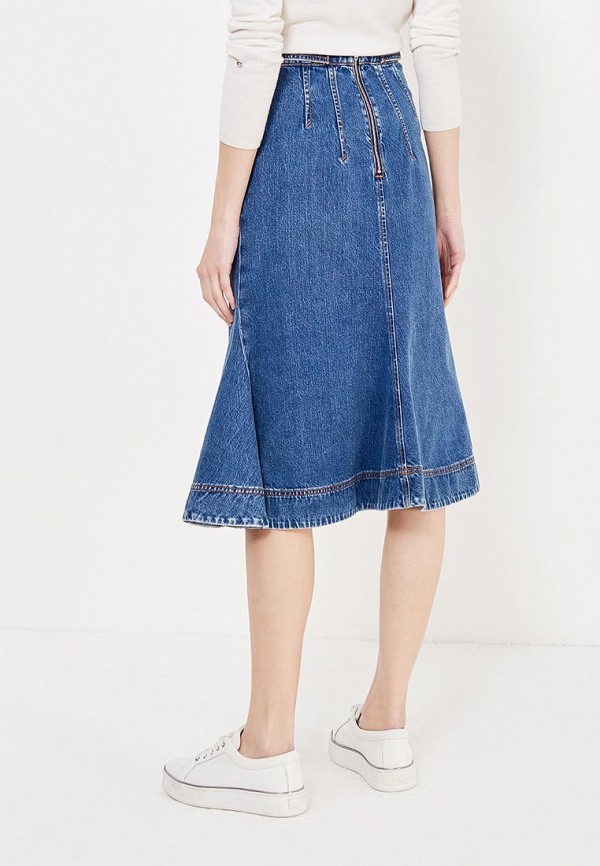 Sportmax Code Юбка джинсовая - фото 3