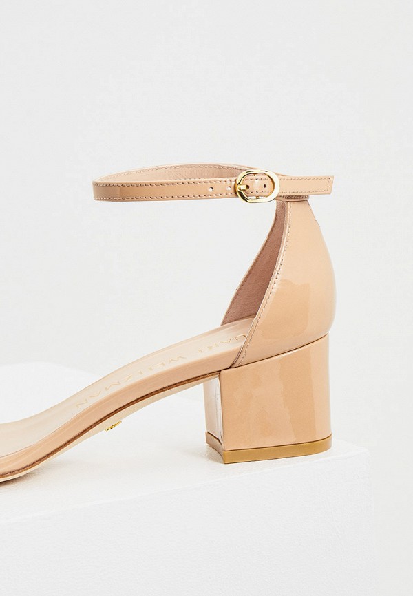 Stuart Weitzman Босоножки - AMELINA BLOCK 50 CHAIN - фото 3